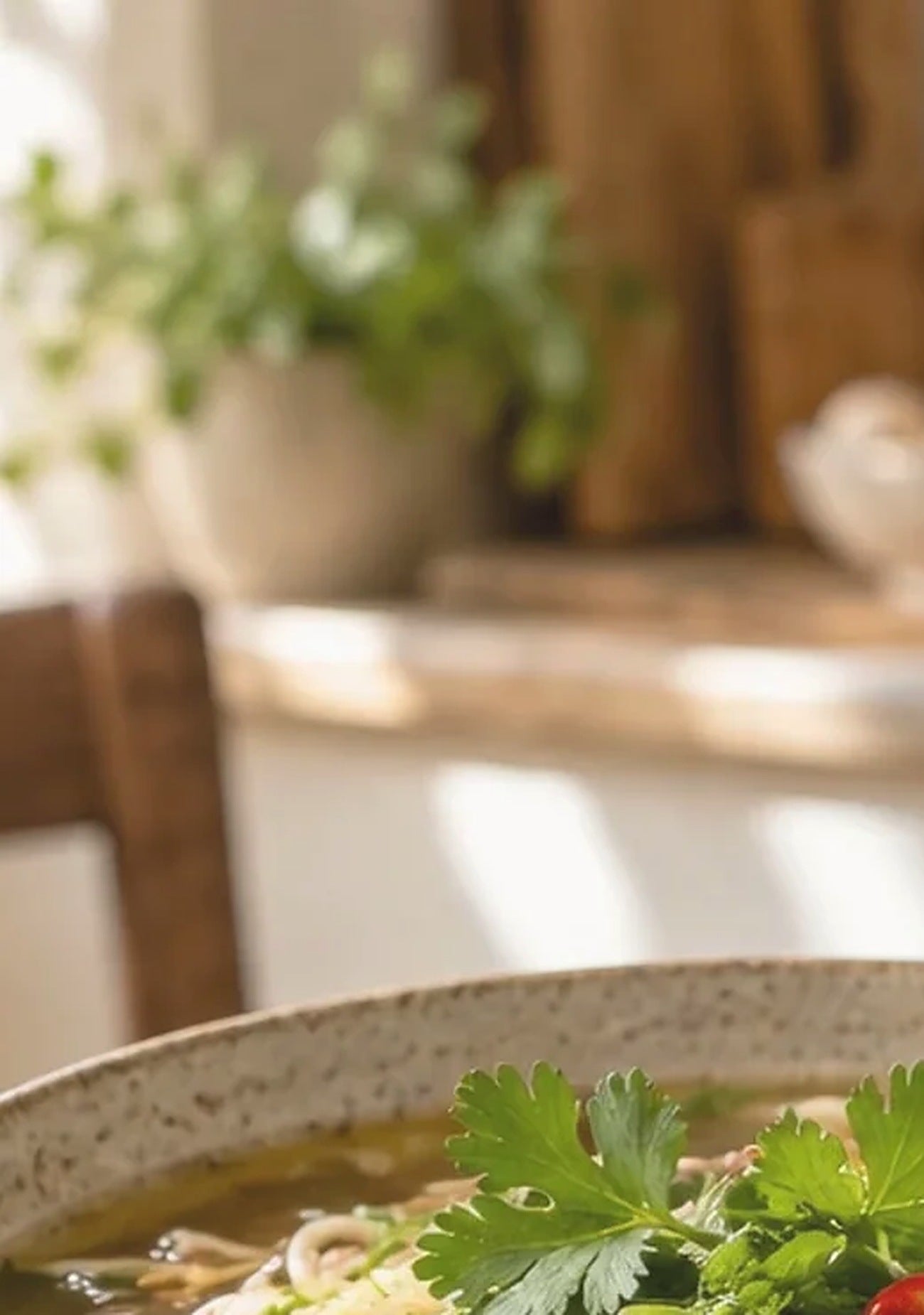 Simple collagen and bone broth product comparison in a clean pantry setting