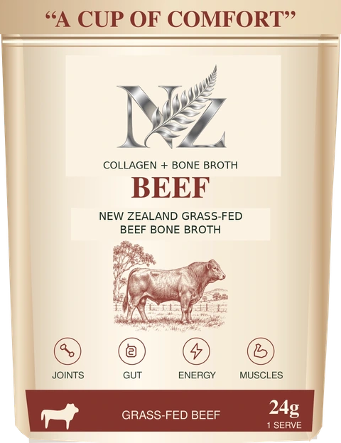Beef NZ Collagen + Bone Broth pouch