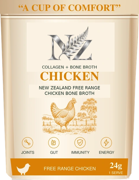 Chicken NZ Collagen + Bone Broth pouch