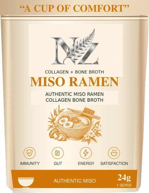 Miso Ramen NZ Collagen + Bone Broth pouch