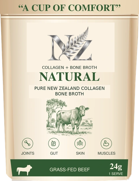 Natural NZ Collagen + Bone Broth pouch