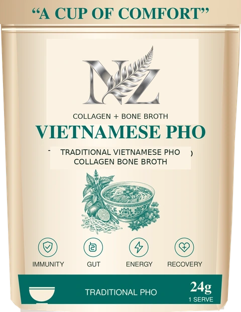 Vietnamese Pho NZ Collagen + Bone Broth pouch